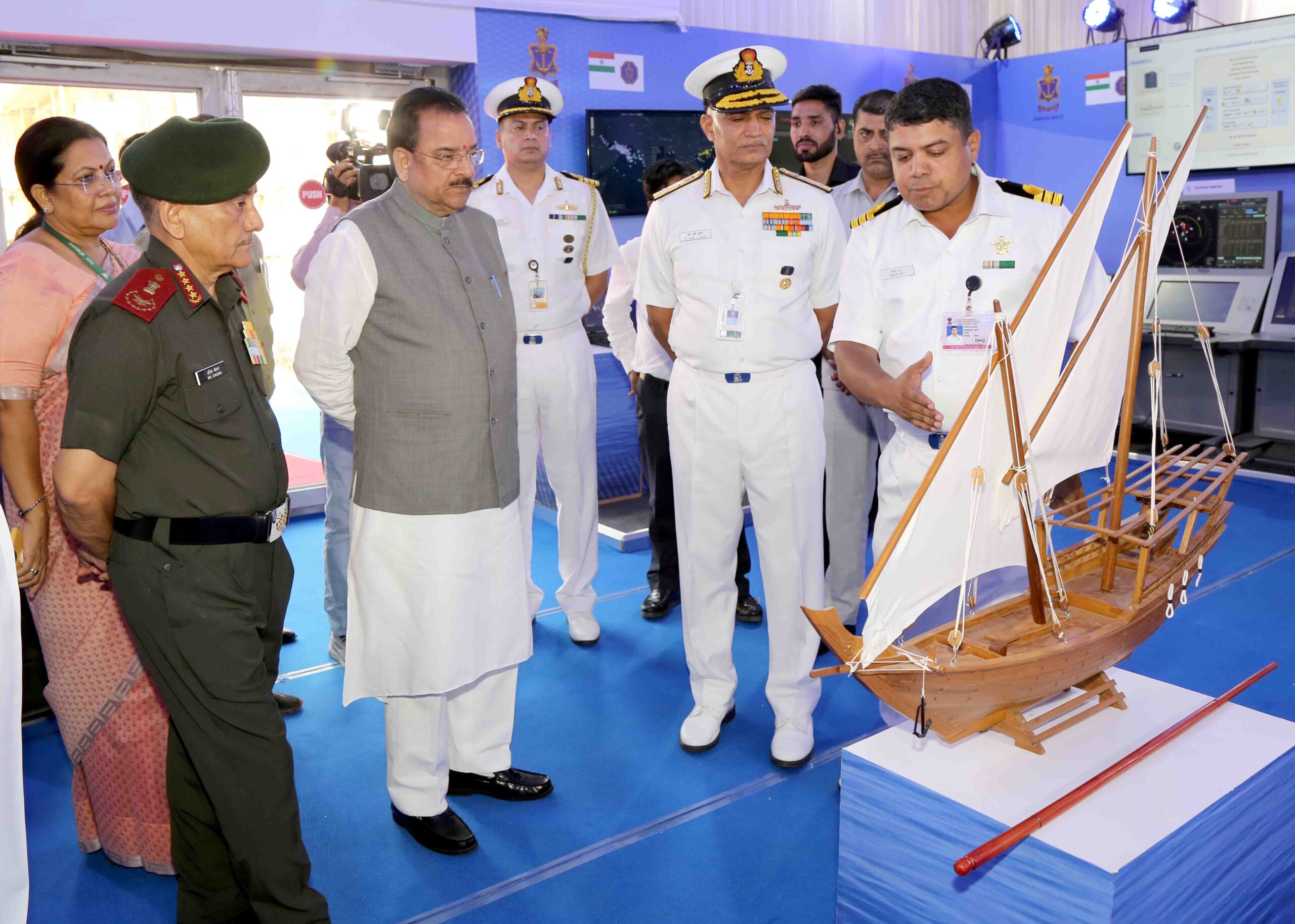 The second session of the Naval Commanders Conference 2023 was held in discussion with the Minister of State for Defence, senior naval officers.